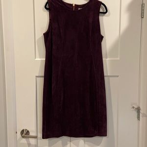 Calvin Klein wine/ purple size 14 knee length dress beautiful for the holidays